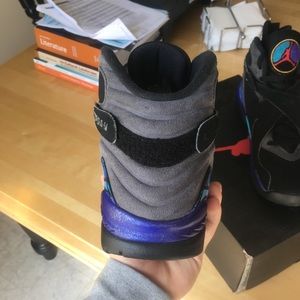 Jordan 8 Aqua Size 9